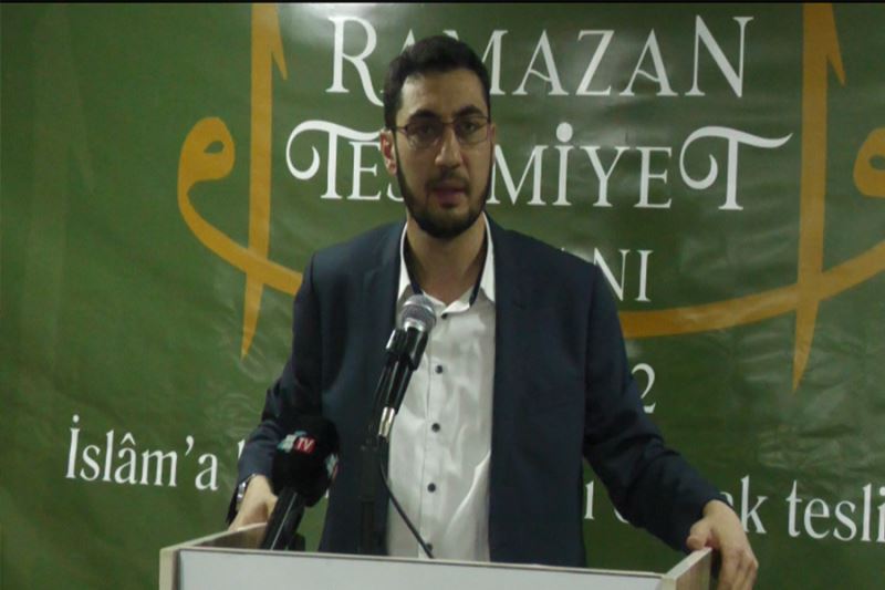 İmamoğlu, “Teslimiyet cennet müjdeleyicisidir”