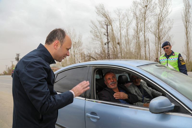 Başkale’de ’Yayalar İçin 5 Adımda Güvenli Trafik’ uygulaması