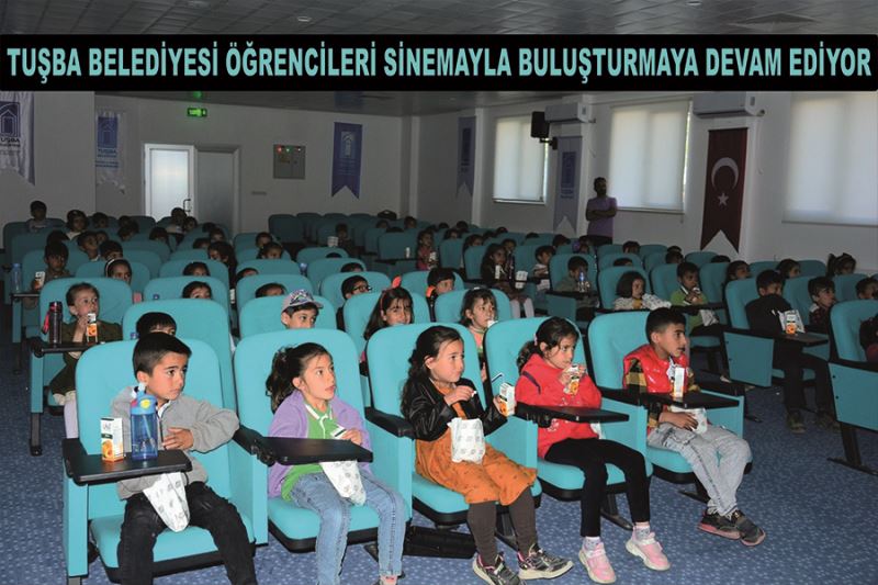 Tuşba Belediyesi öğrencileri sinemayla buluşturmaya devam ediyor