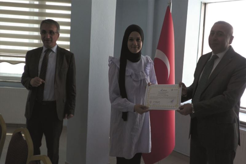 Van İŞKUR’dan 50 katılımcıya sertifika töreni
