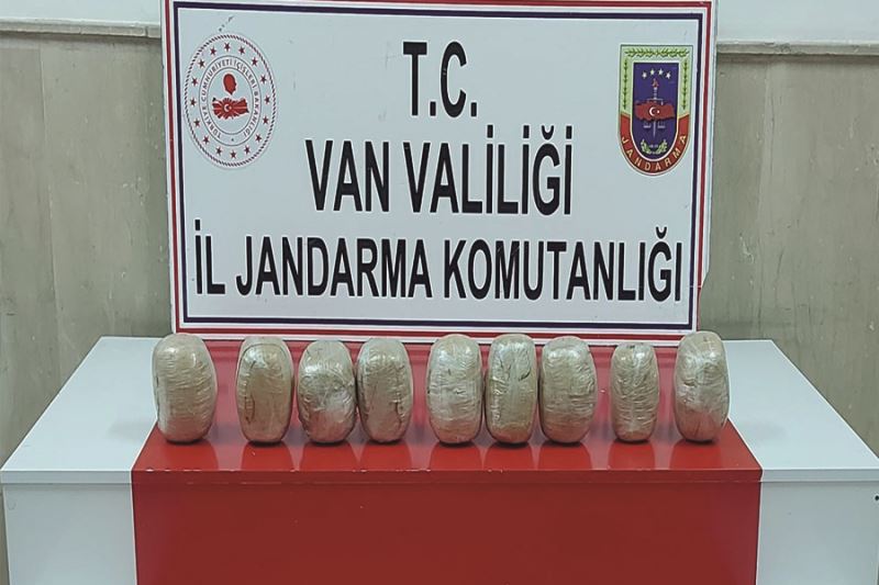 Van’da 10 kilo uyuşturucu ele geçirildi