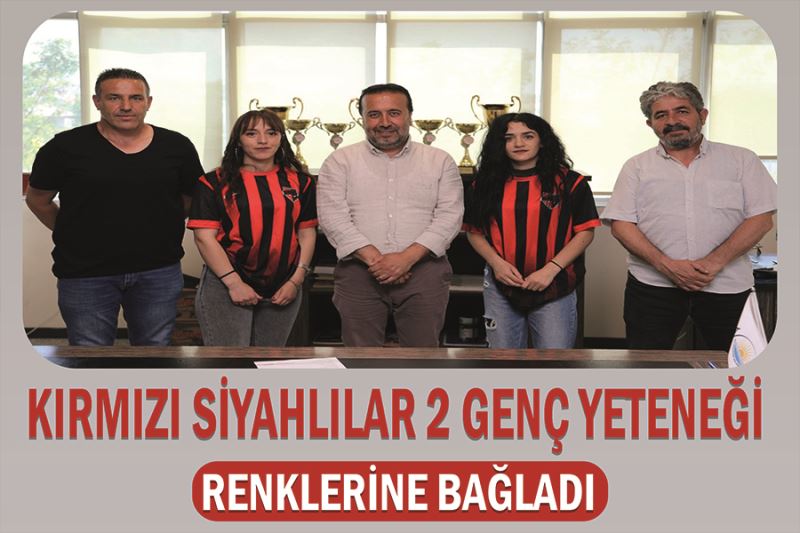 Kırmızı siyahlılar 2 genç yeteneği renklerine bağladı