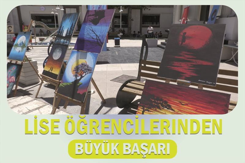 Lise öğrencilerinden büyük başarı