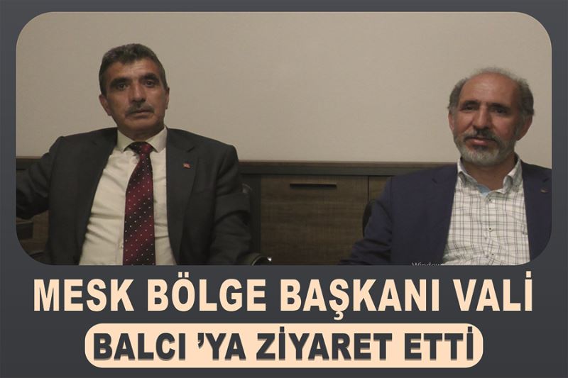 MESK Bölge Başkanı Vangölü TV ’yi ziyaret etti