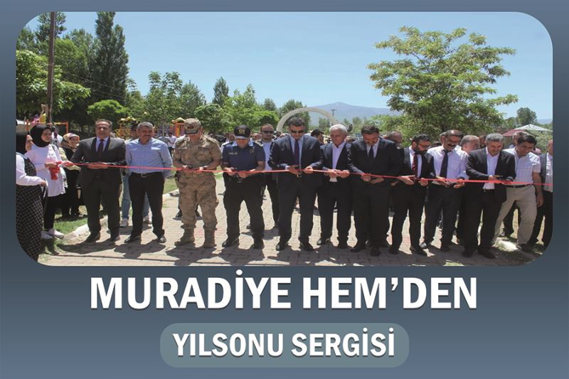 Muradiye HEM’den yılsonu sergisi
