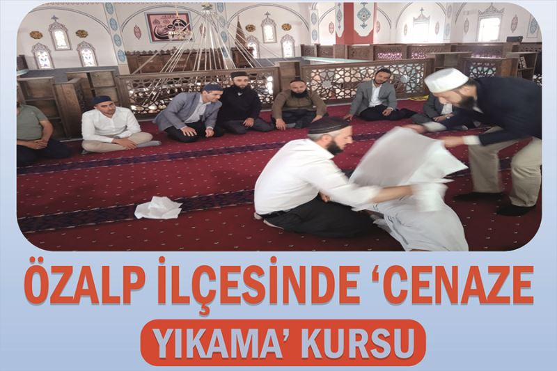 Özalp ilçesinde ‘Cenaze Yıkama’ kursu