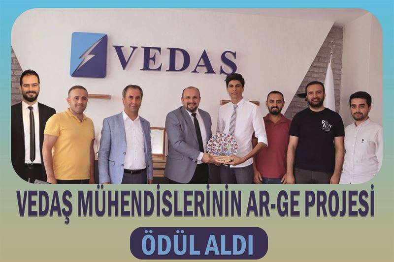 VEDAŞ mühendislerinin Ar-Ge projesi ödül aldı