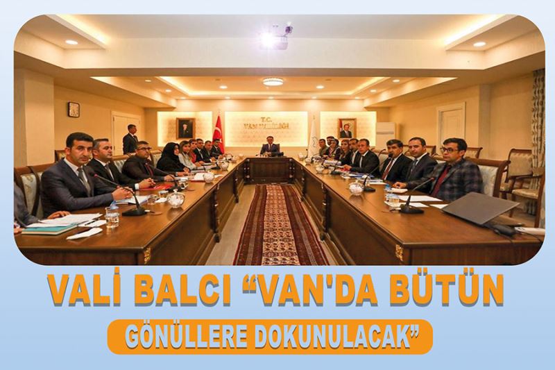 Vali Balcı “Van